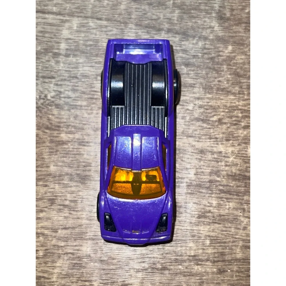 Hot Wheels 2012‎ Hypertruck Vibrant Purple W Yellow Windshield Loose Diecast EUC